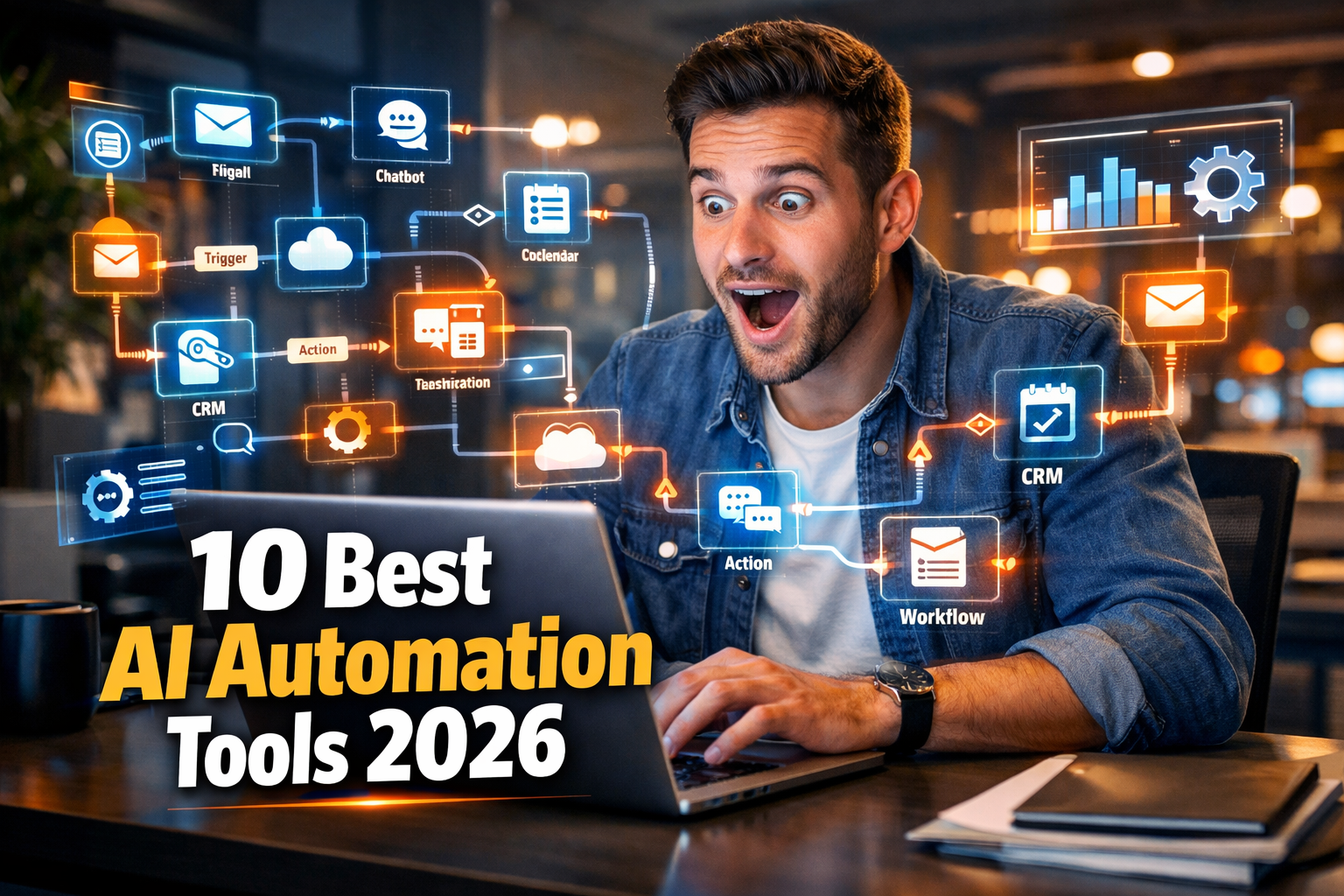 Best AI automation tools 2026 workflow automation dashboard