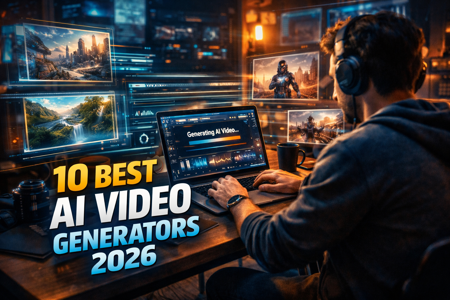 Best AI video generators tools comparison for creating videos using AI in 2026