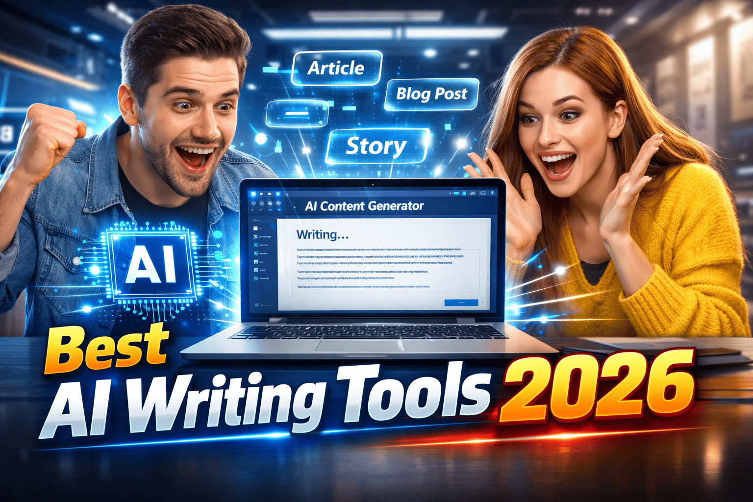 Best AI Writing Tools 2026 for bloggers students and content creators