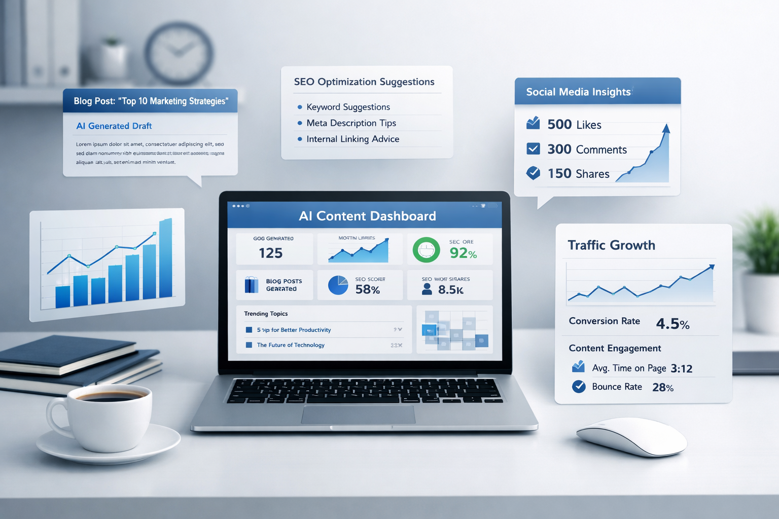 best AI writing tools 2026 dashboard comparison